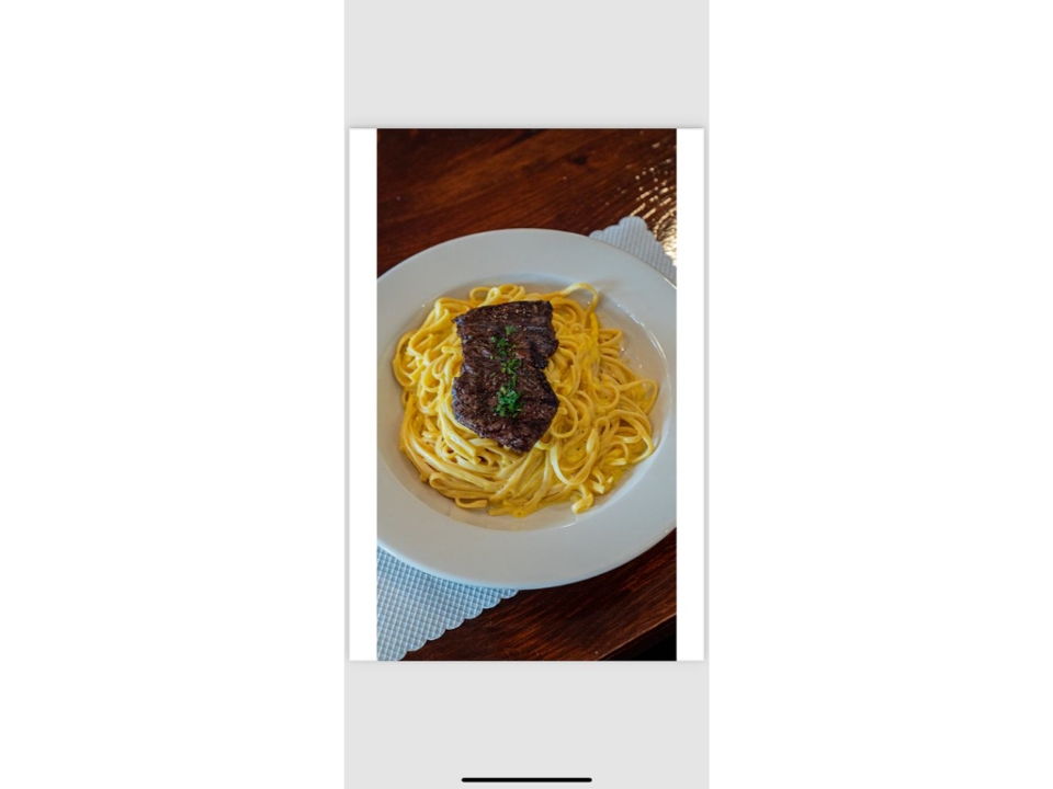 Huancaina Spaghetti.