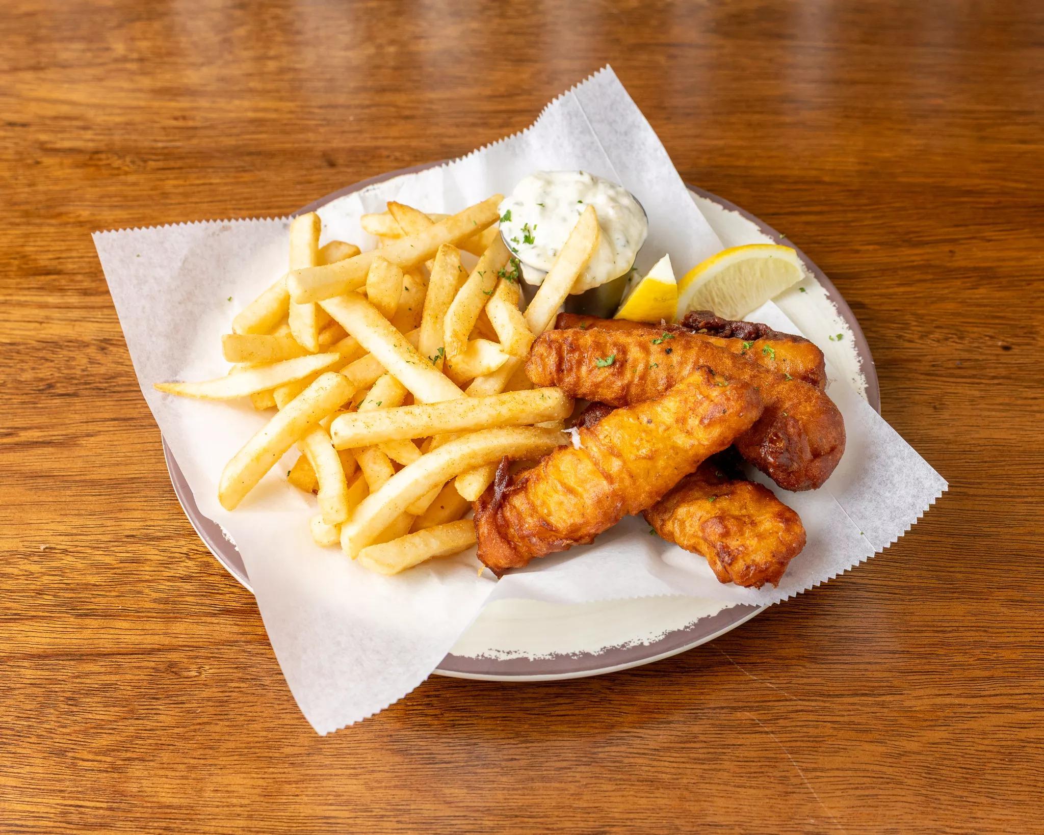 Fish and Chips.