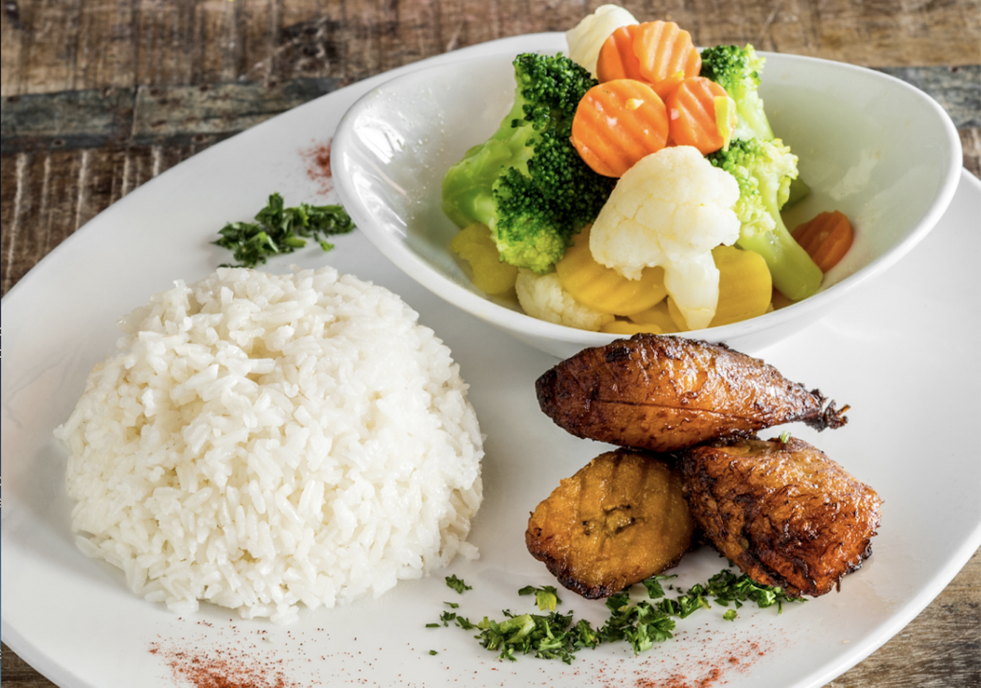 Vegetarian Combination Lunch.