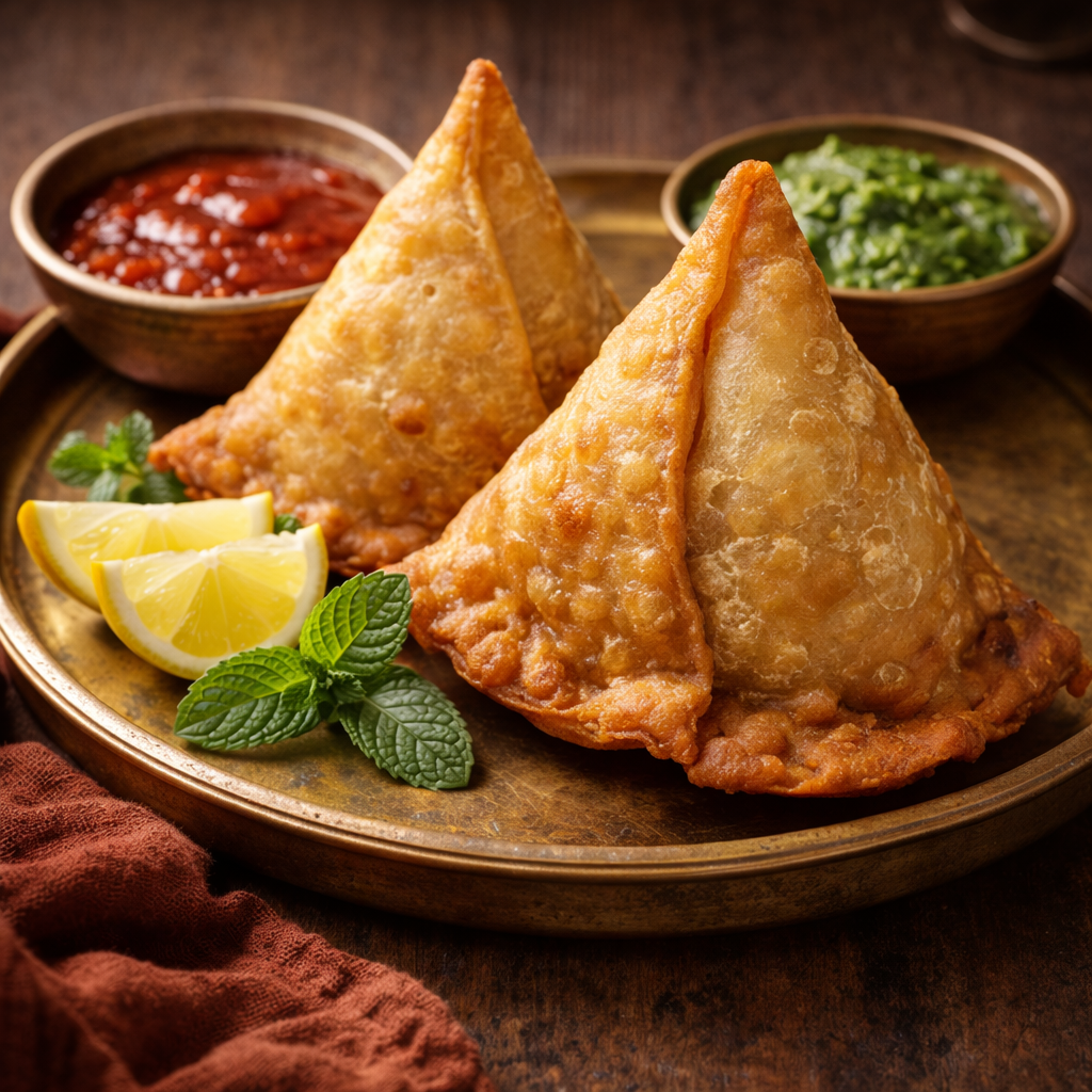 Veg Samosa.