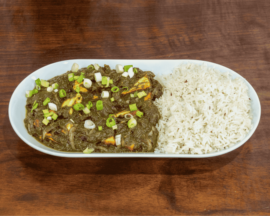 Saag Paneer.