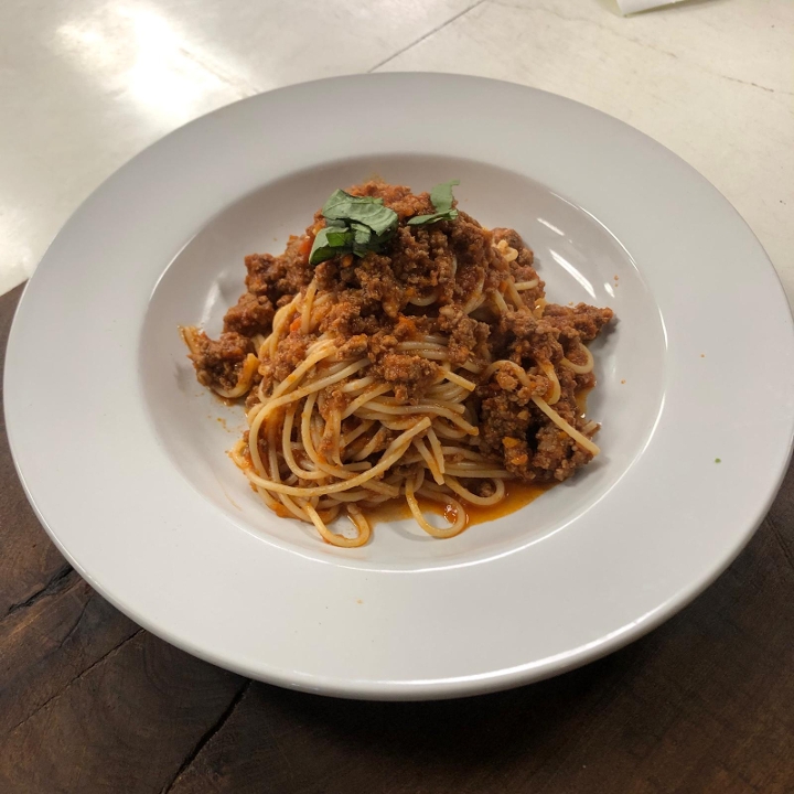 Spaghetti Bolognese.