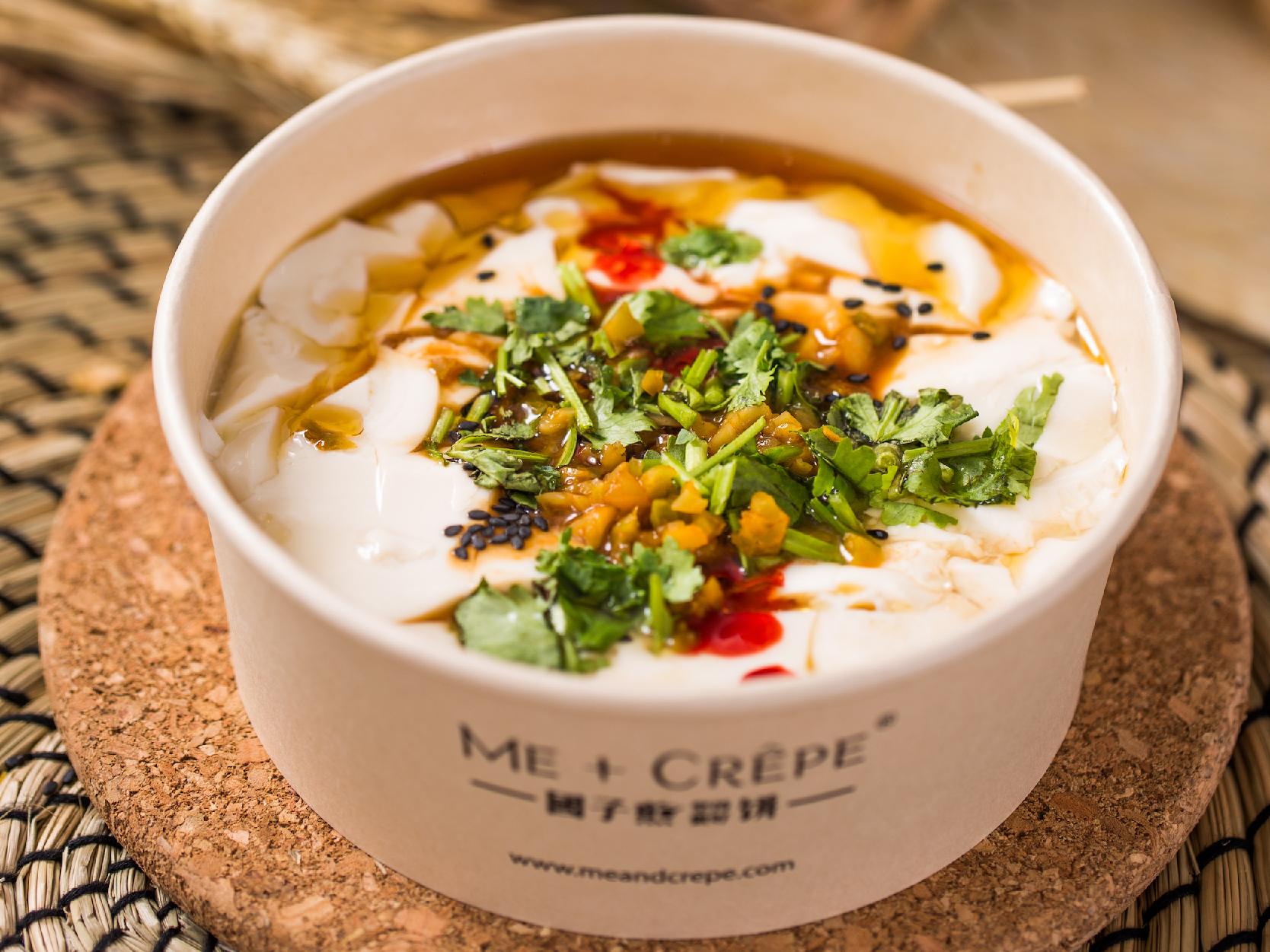 红枣枸杞豆腐脑(Jujubes & Goji Berry Tofu Soup).