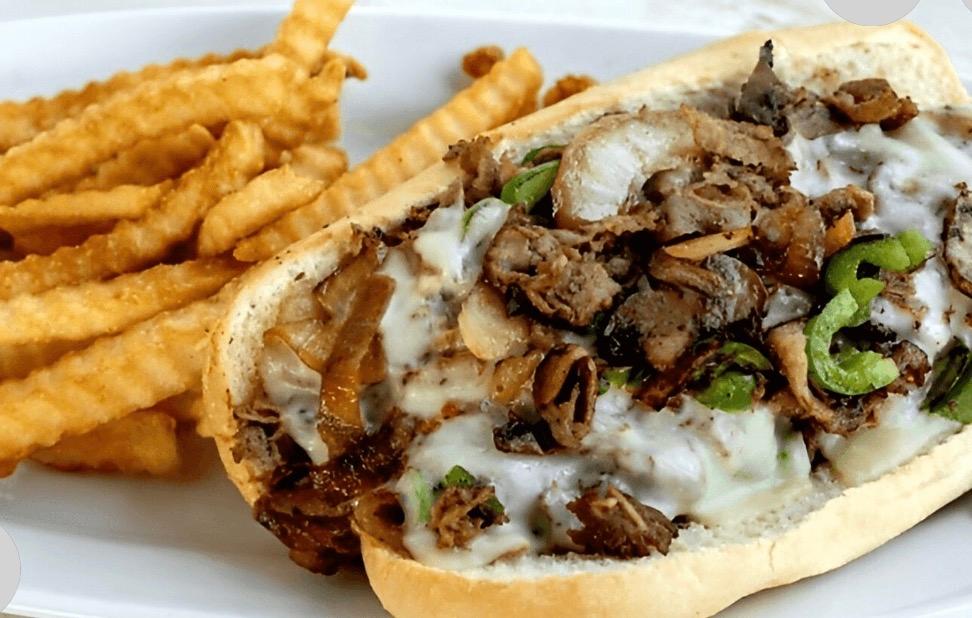 Steak & Cheese Sandwich.