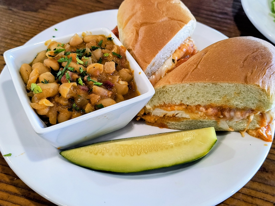 Chick Parm' Sandwich.