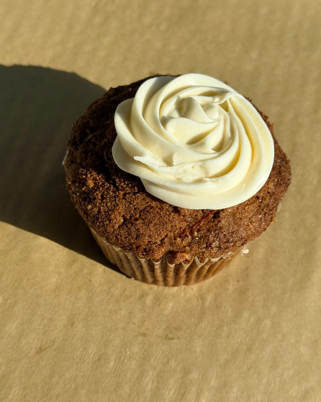 Gluten Free Carrot Cake Muffin.