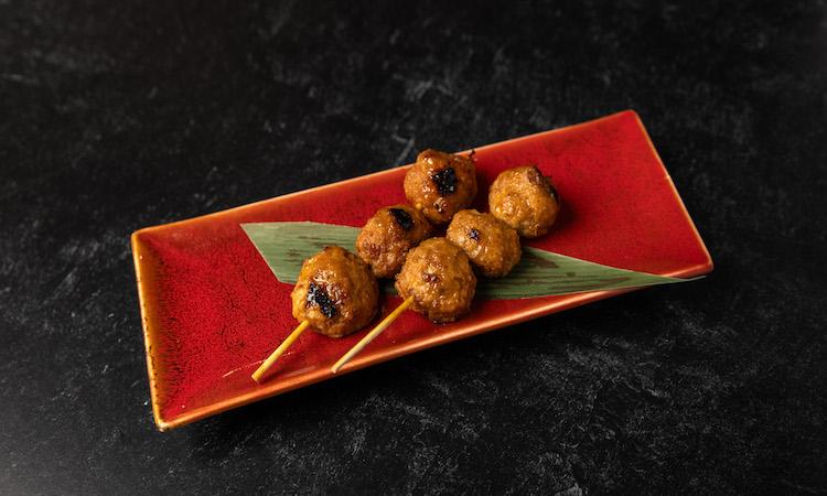 Tsukune Skewers.