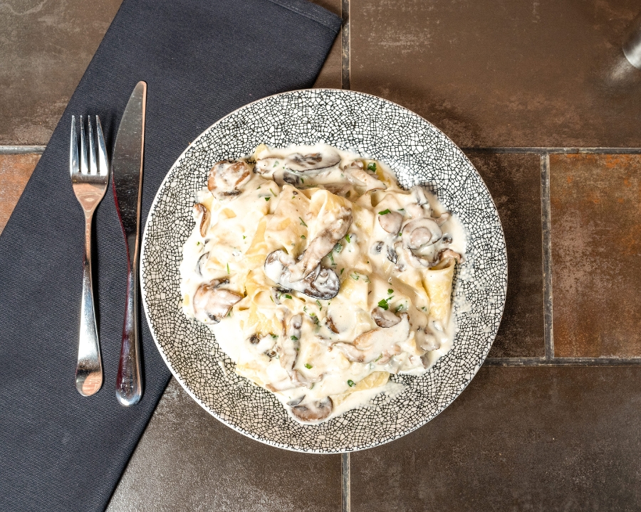 Wild Mushroom Pappardelle.