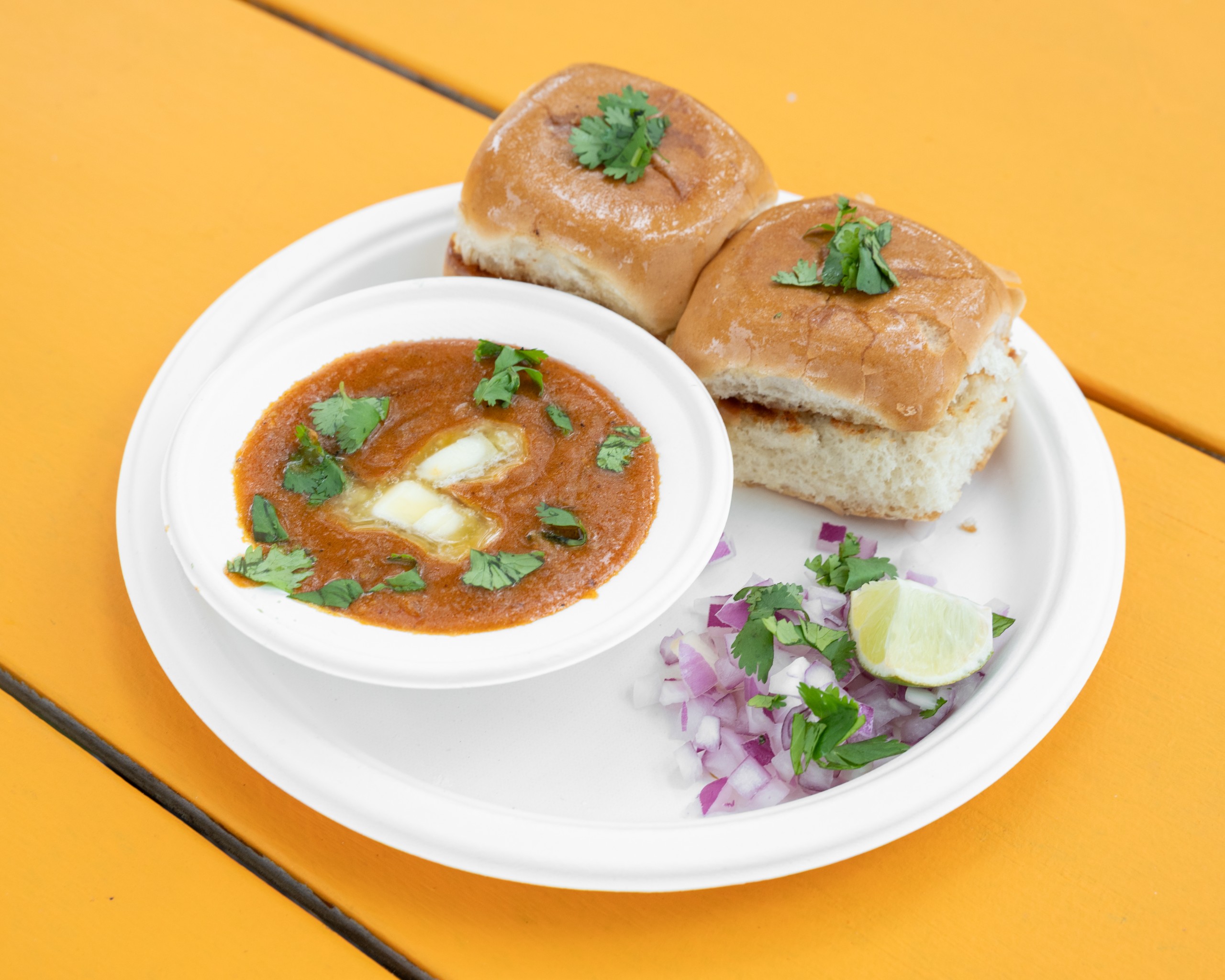 O - Pav Bhaji.