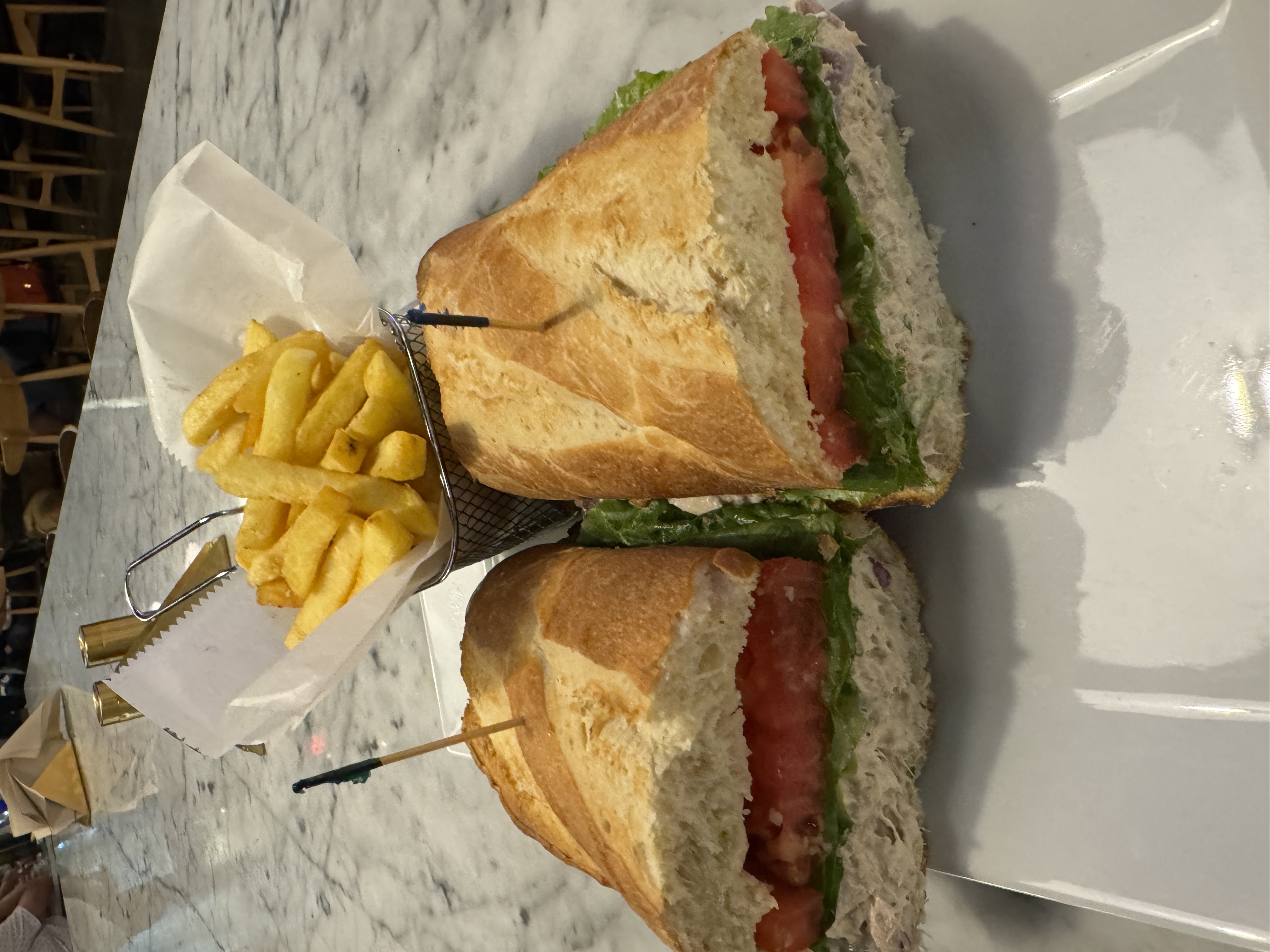 Tuna Sandwich.