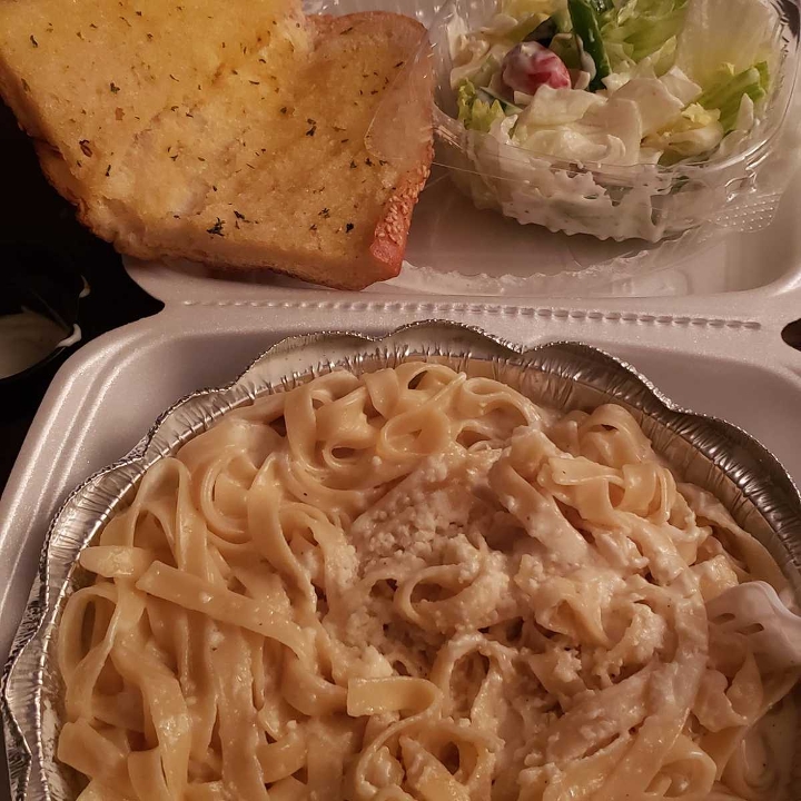 Fettuccine Alfredo.