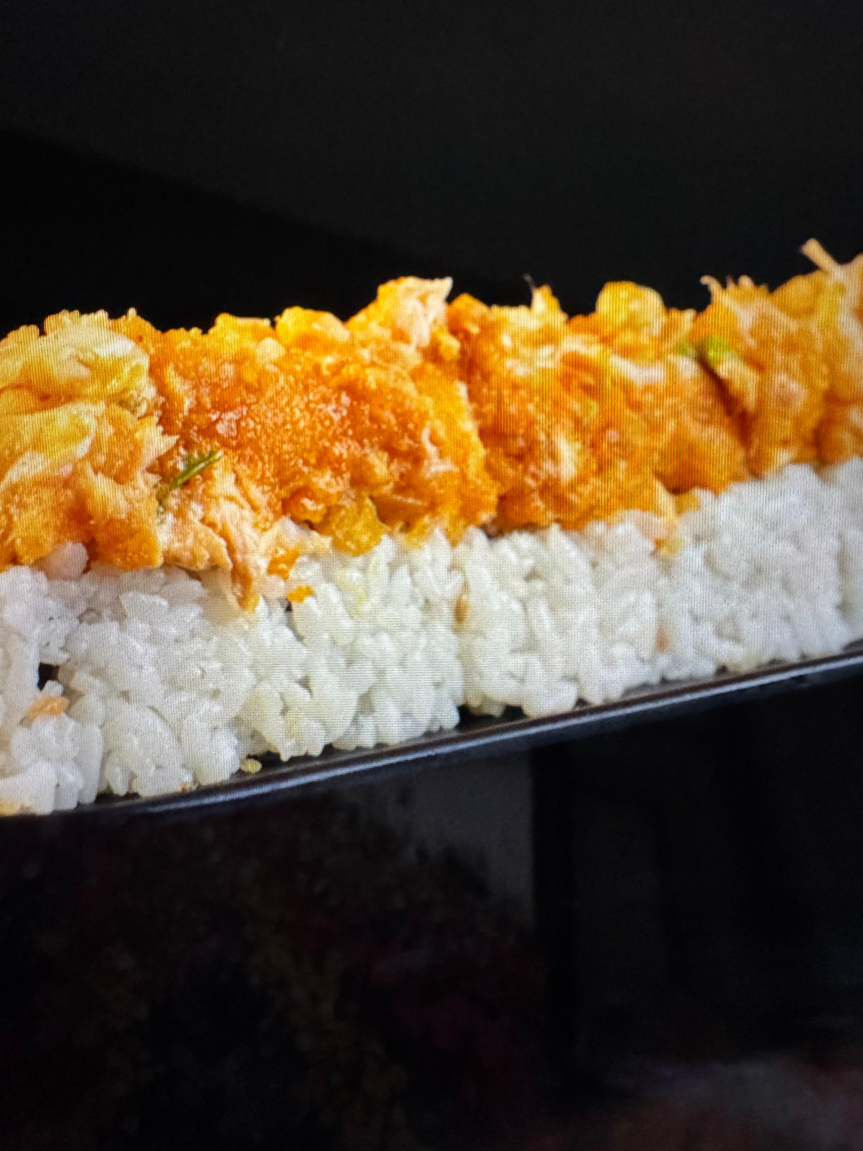 Volcano roll.