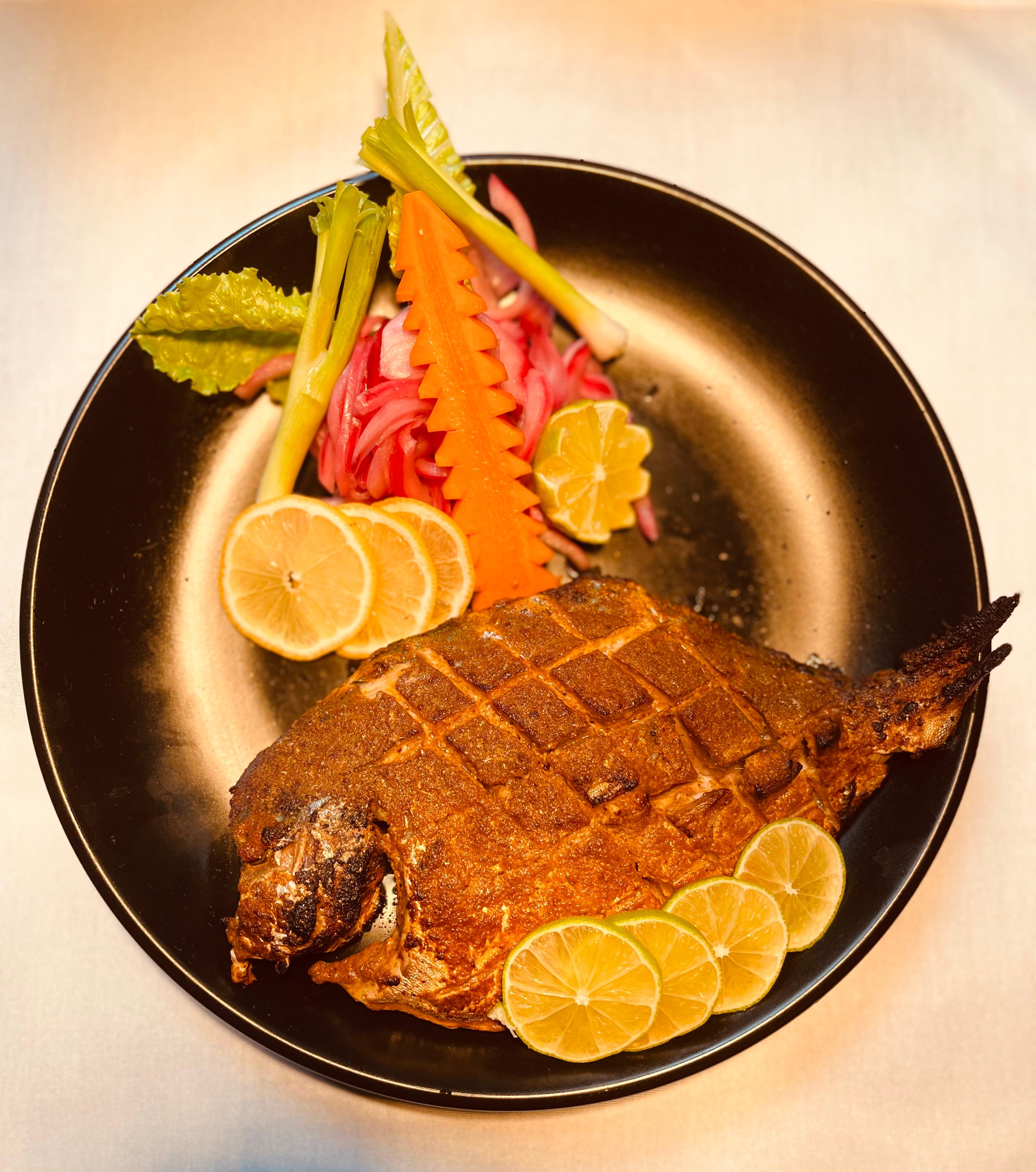 TANDOORI POMFRET.