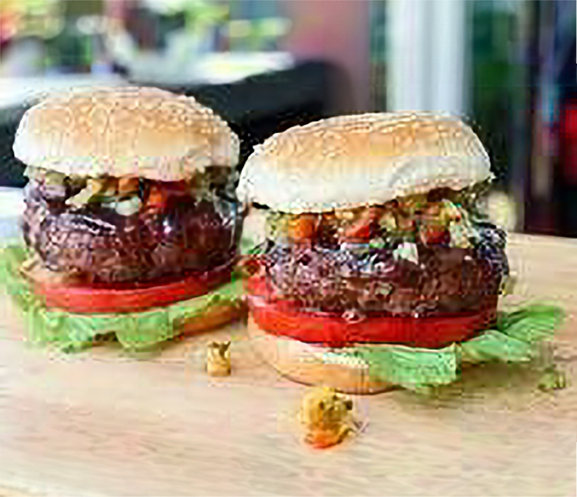 Jerk BBQ Beef Burger.