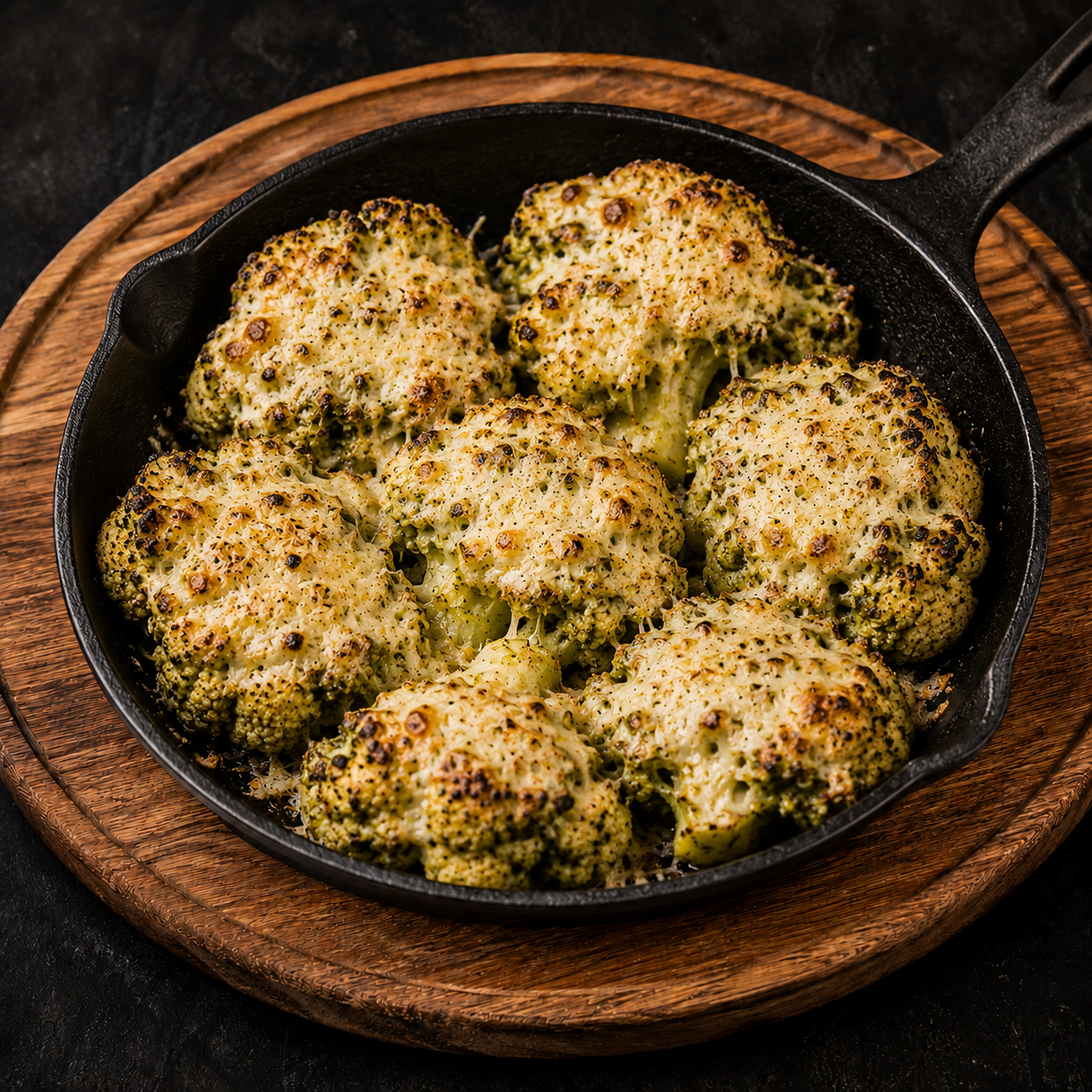 Roasted Cauliflower.