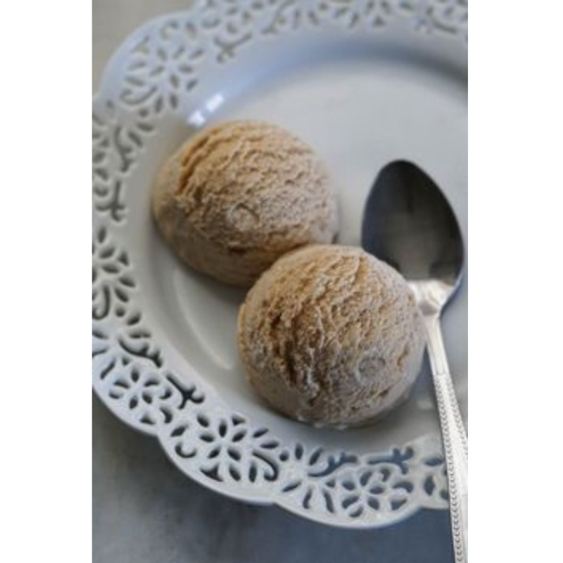 Chikoo ice cream.
