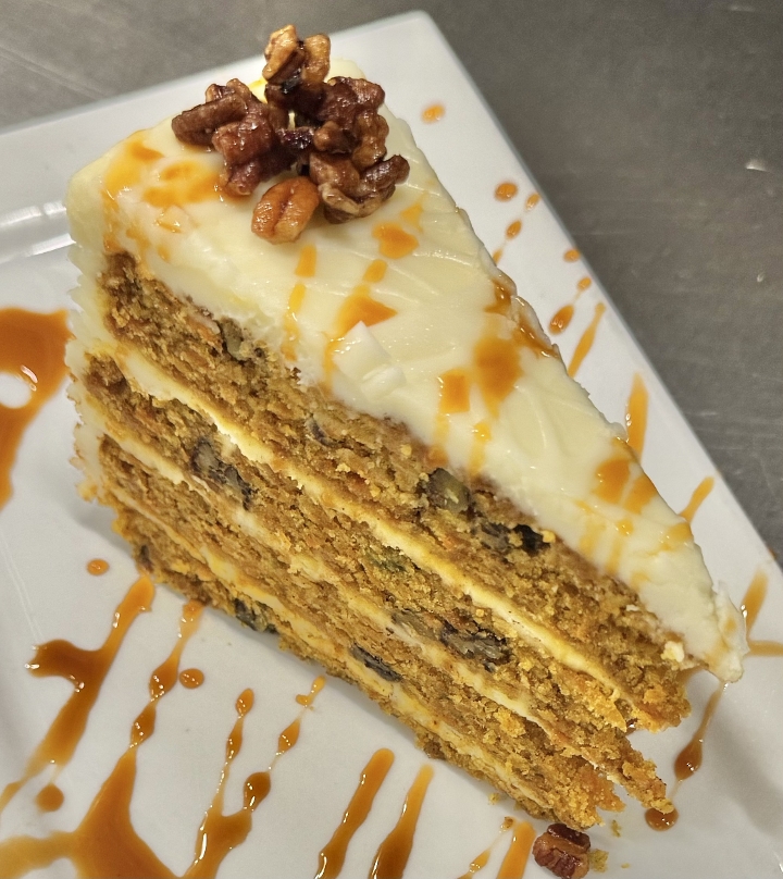 Chunky Carrot Cake.