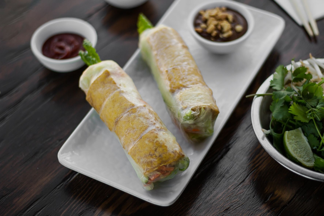 385 Veggie Tofu Spring Roll.