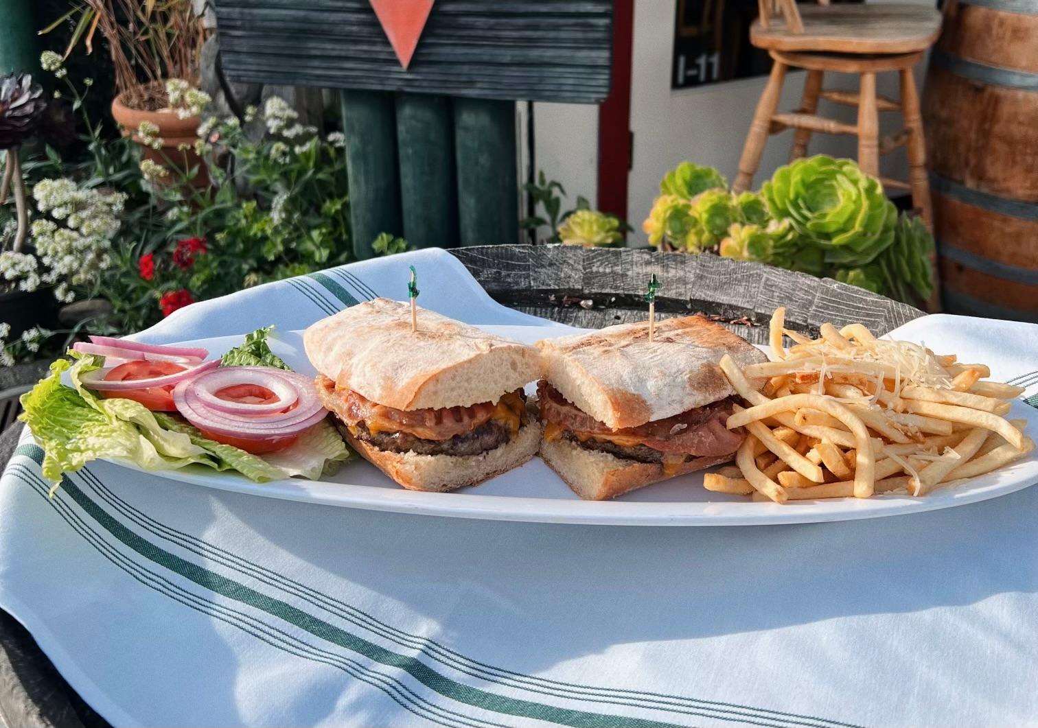 The Big BBQ Bacon Burger.