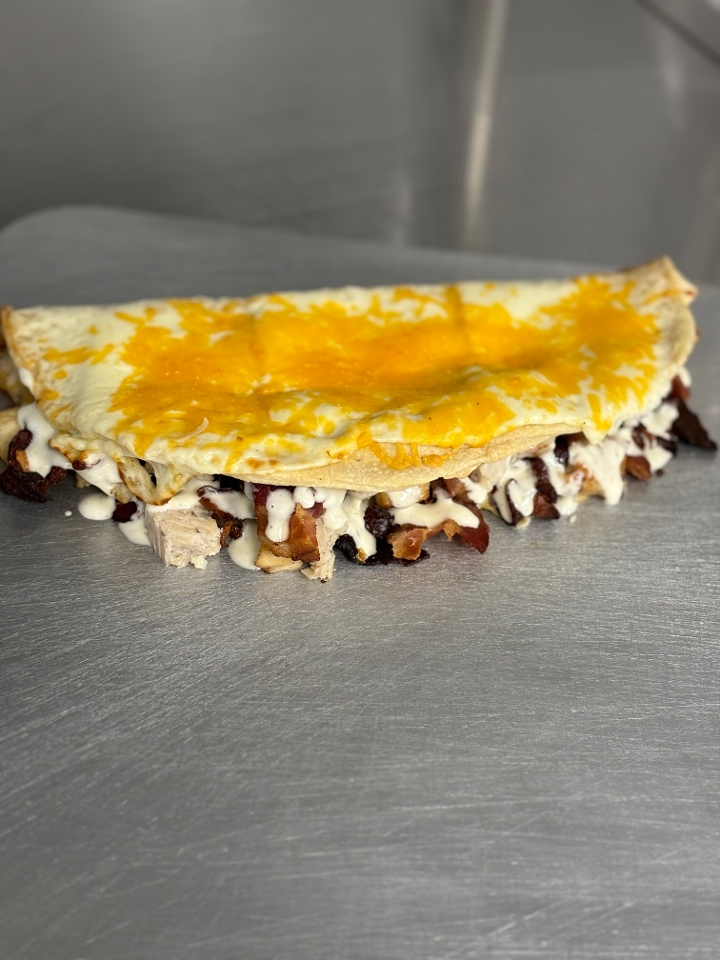 Small Chicken Bacon Ranch Foldover.