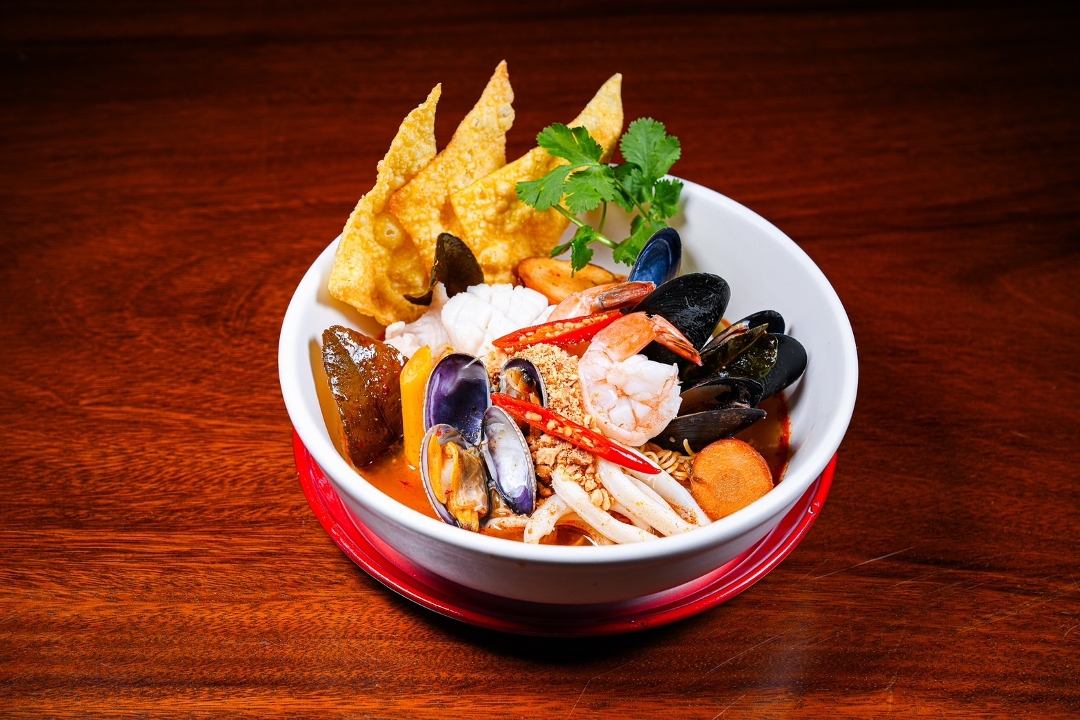 Tom Yum Noodle Soup.