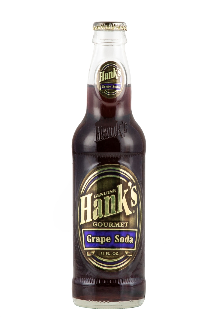 12oz Bottle Hanks Grape.