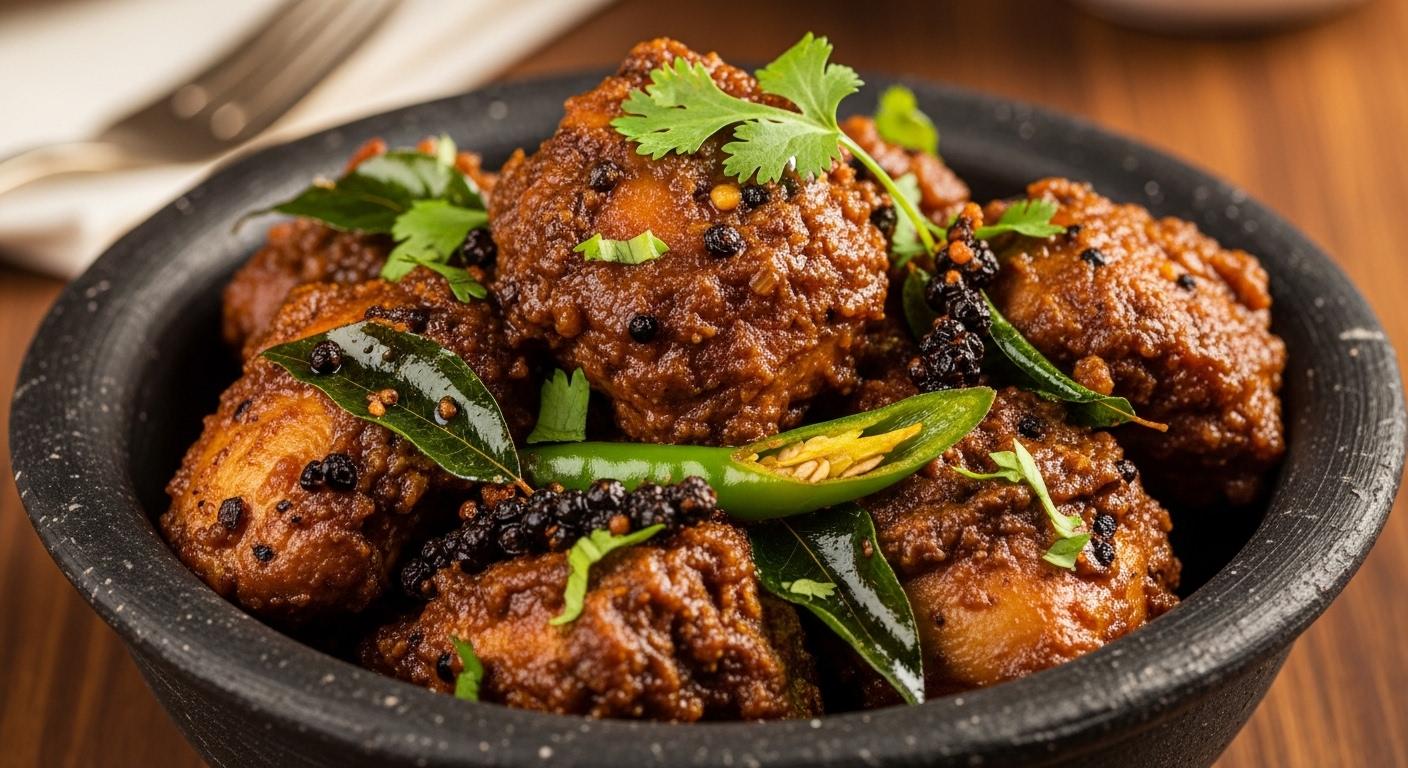 Chicken Pepper Fry.