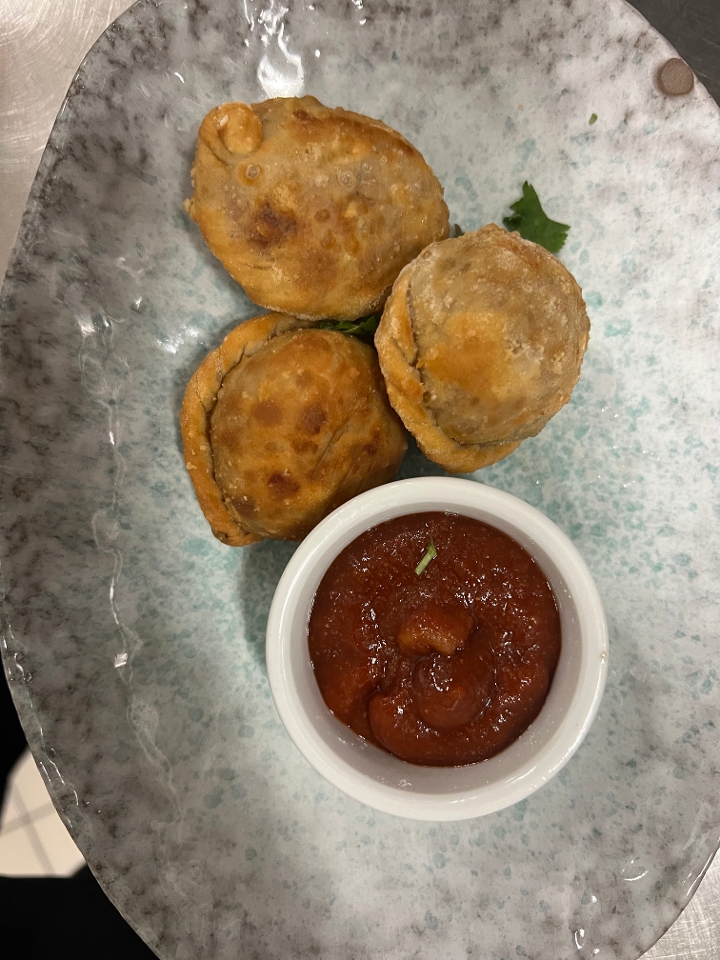 BBQ Pork Empanadas.