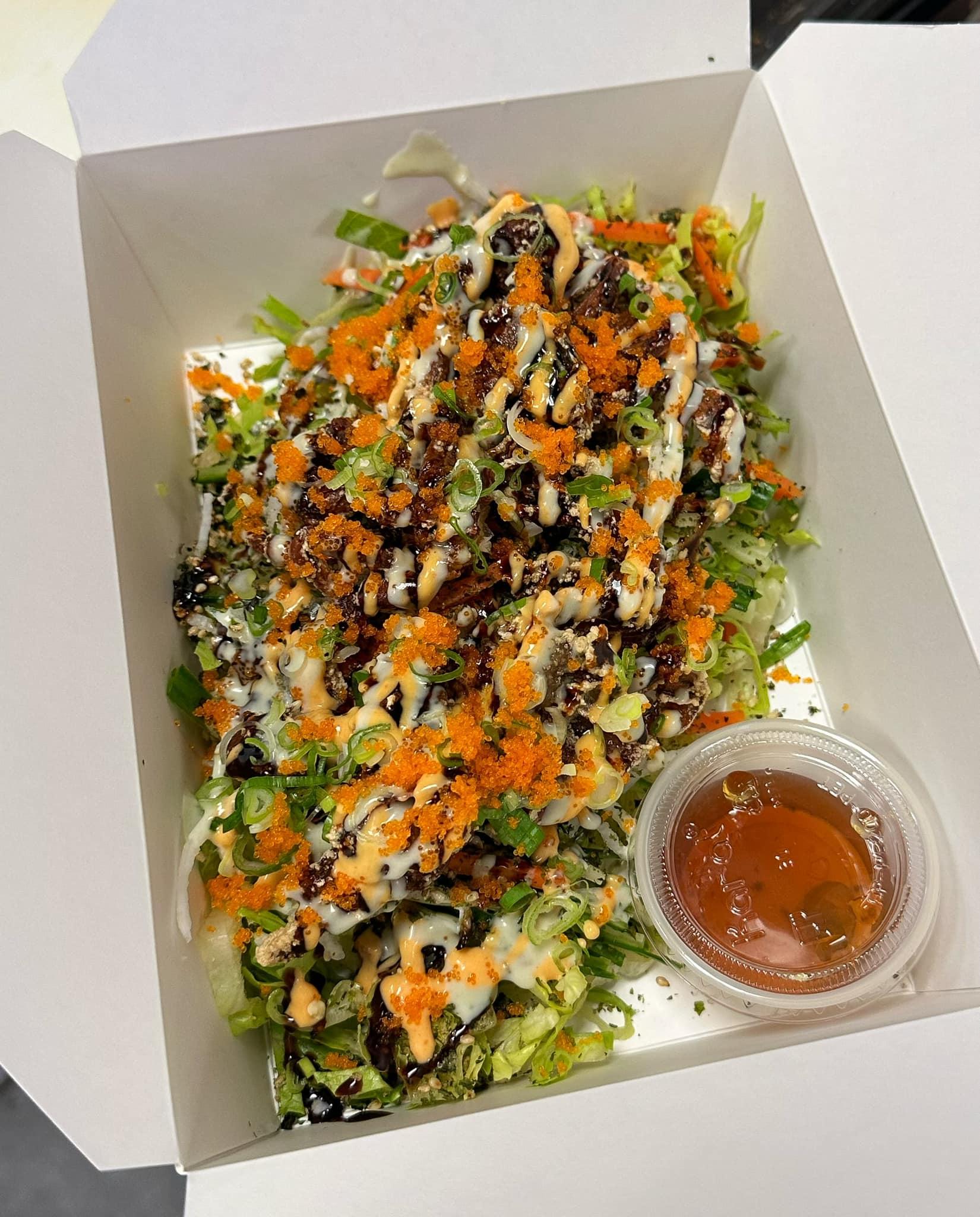 Softshell Crab Salad.