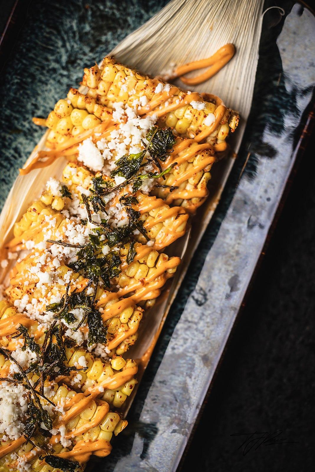 Mexico Rib Style Elote.