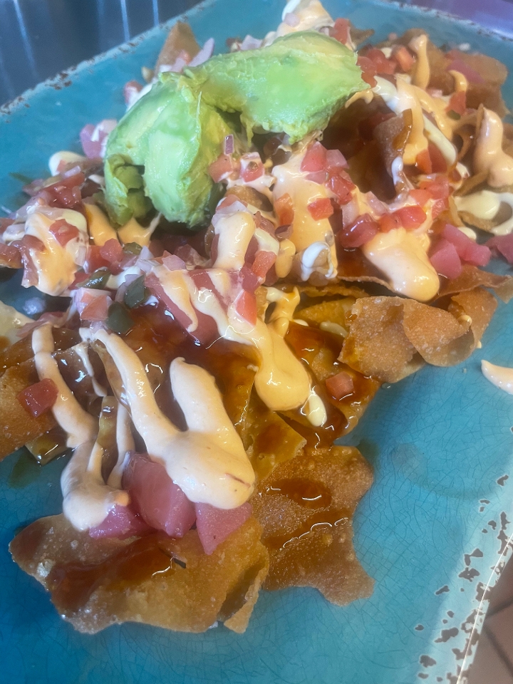 Ahi Tuna Nachos.