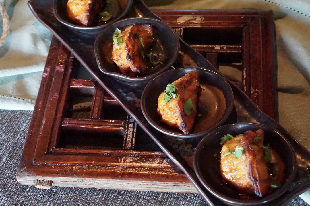 Tandoori Momos (4 pcs).