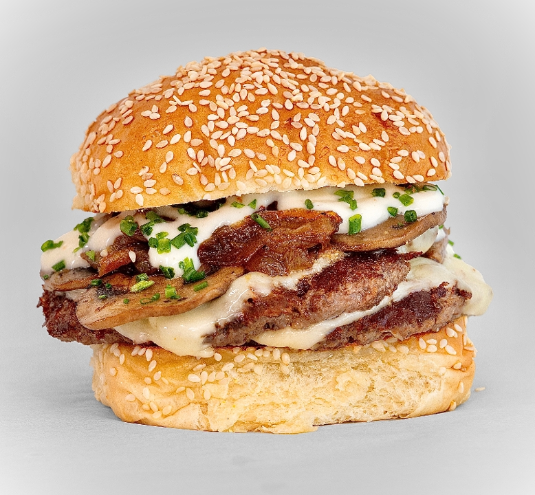 Roasted Mushroom Burger.