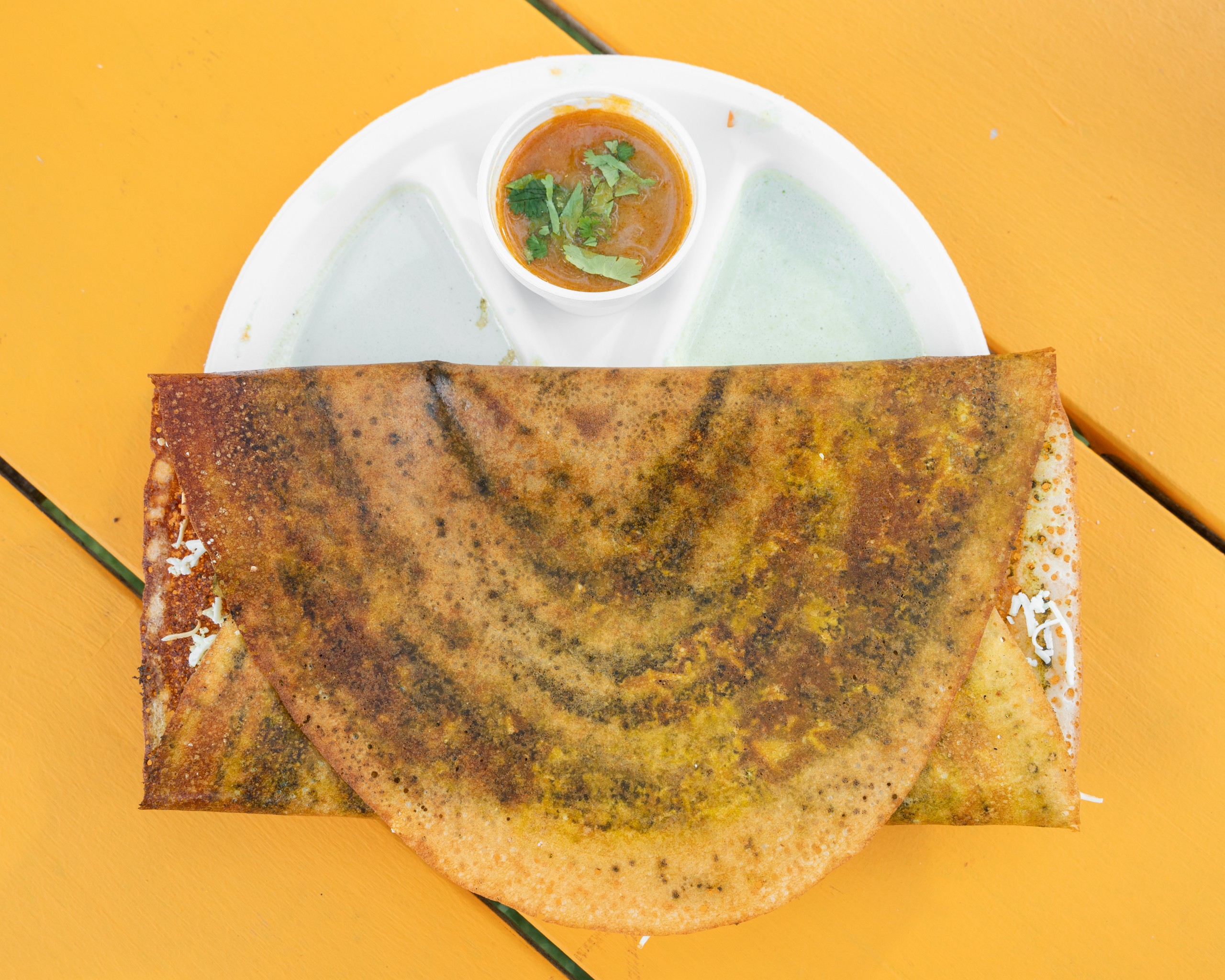 O - Upma Dosa.