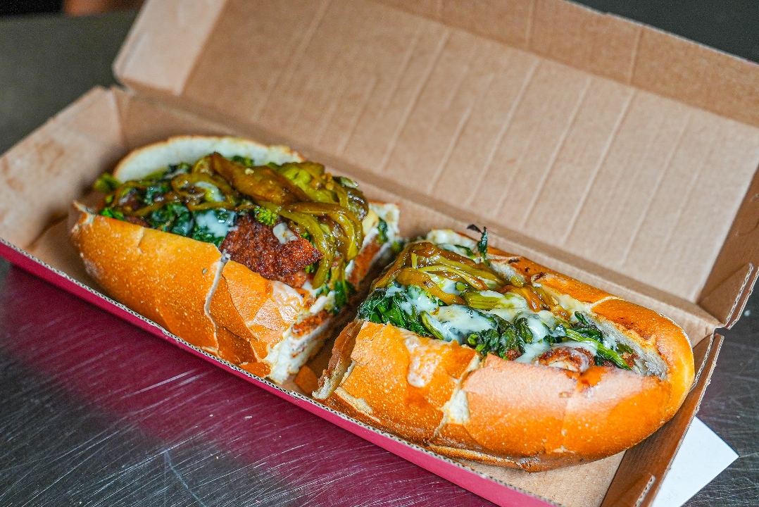 Cheesesteak Italiano.