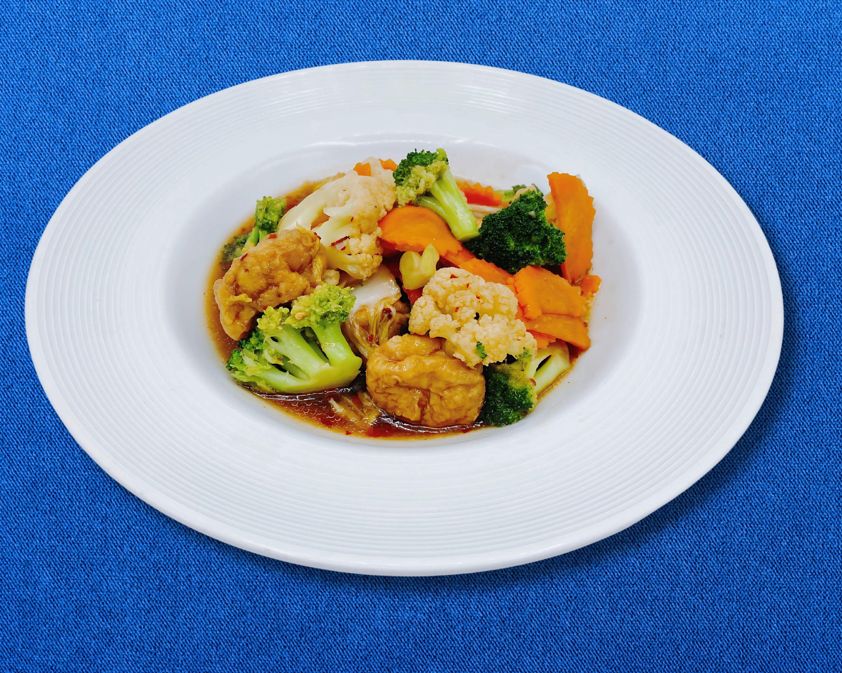 Vegan Mixed Vegetables Stir-Fry (Tray).