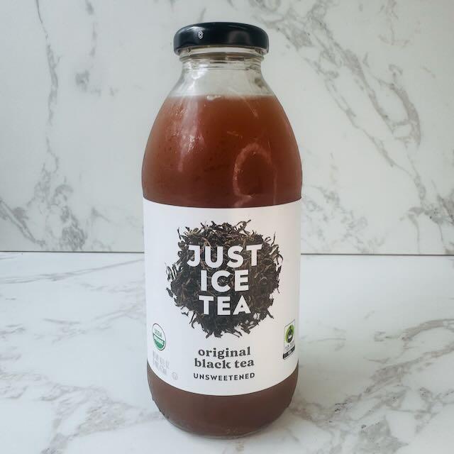 Just Ice Tea Black Unsweetened.