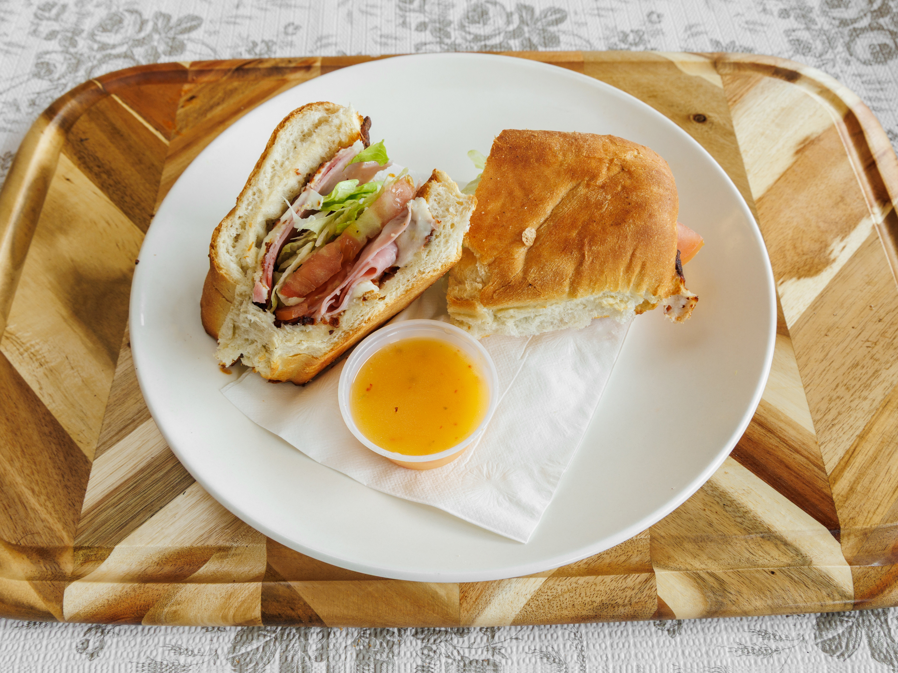 Ham & Cheese Hoagie.