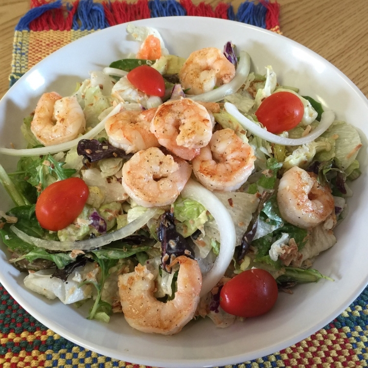 Shrimp & Coconut Salad.