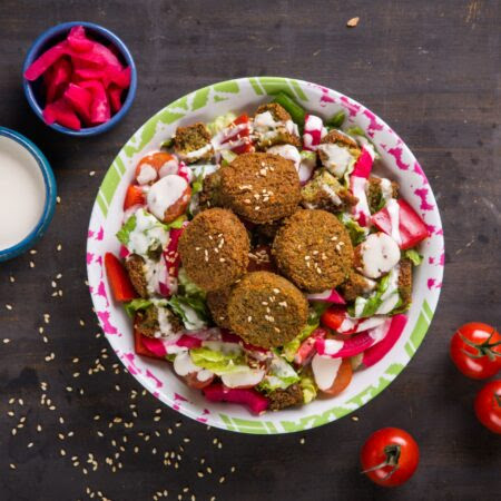 Falafel Salad.