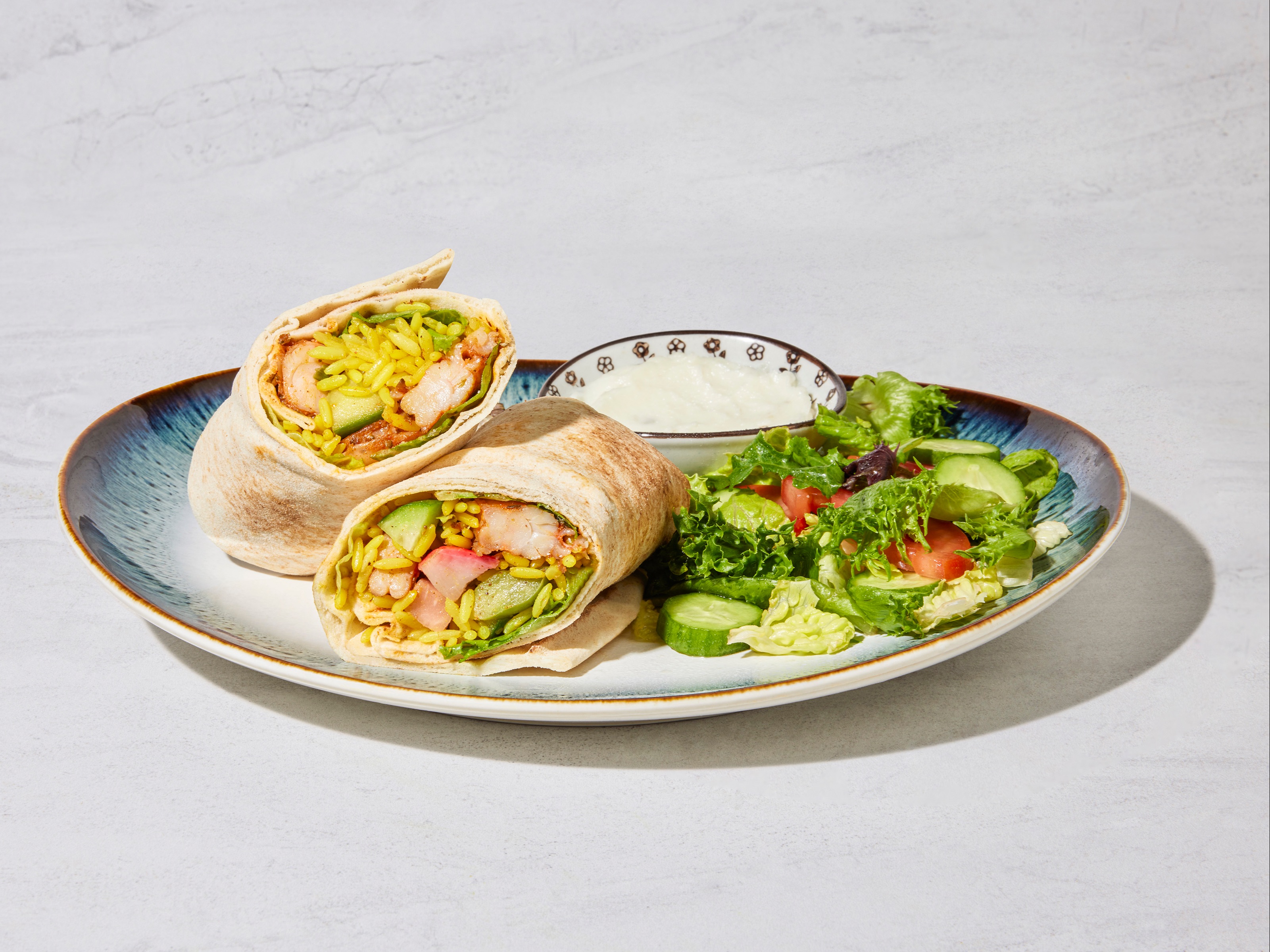Shrimp Wrap.