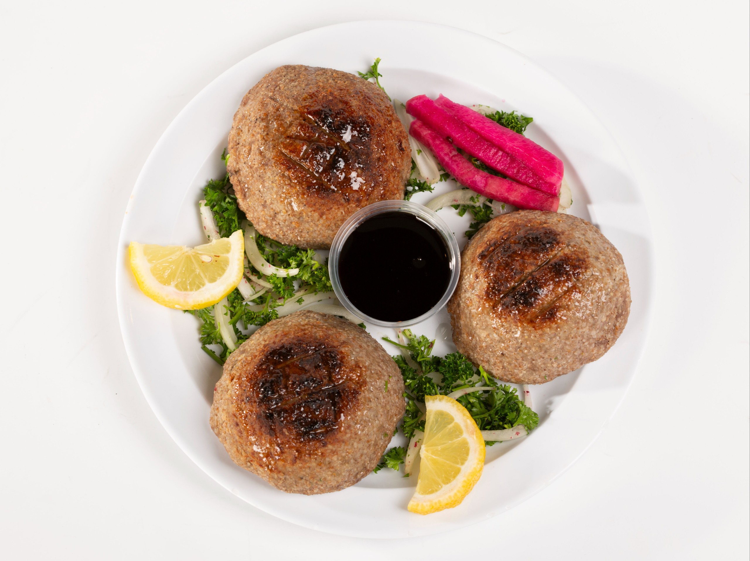Kibbeh on Charcoal /كبة مشوية.