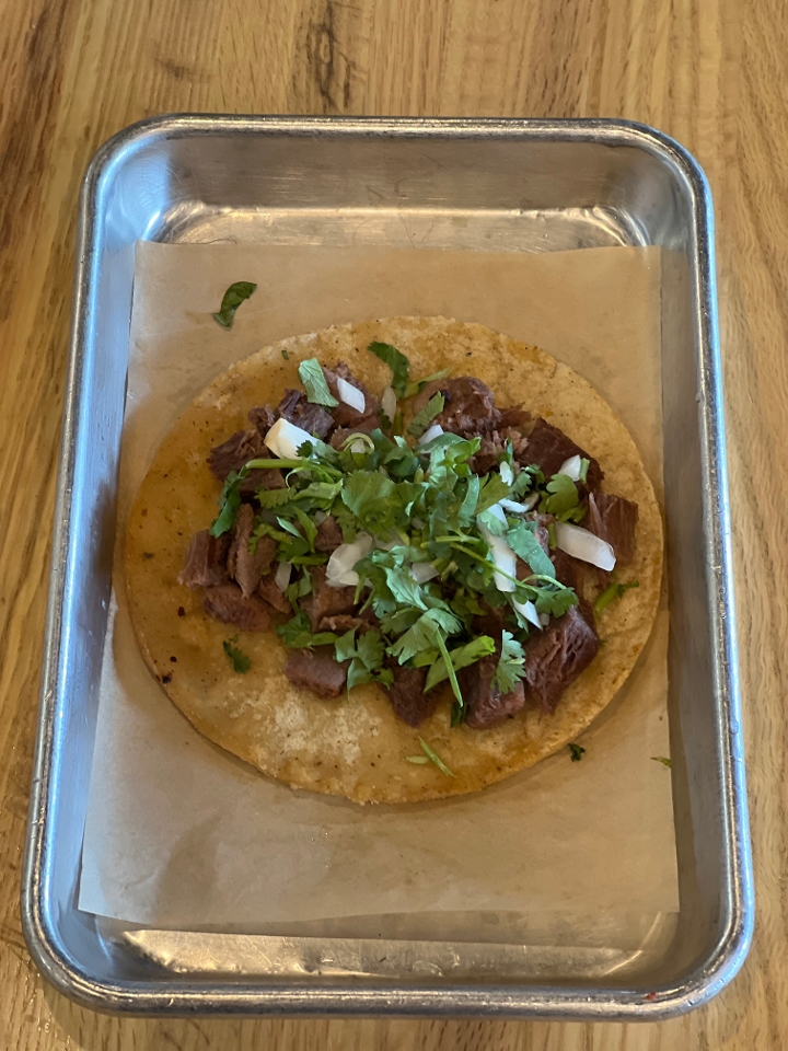 Taco Barbacoa.