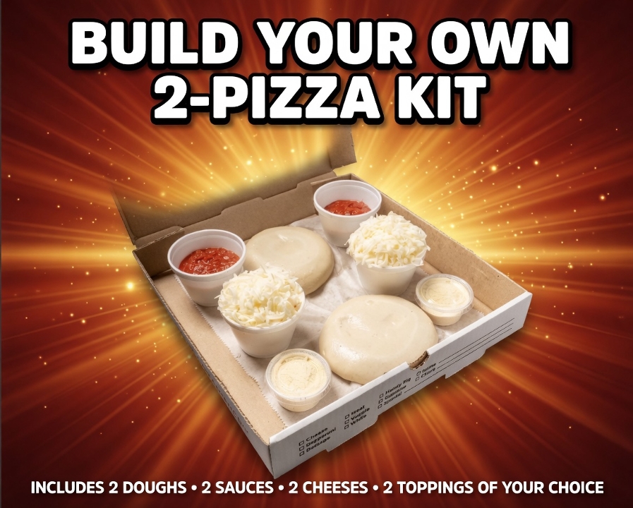 Build Your Own Two Pizza Kit.