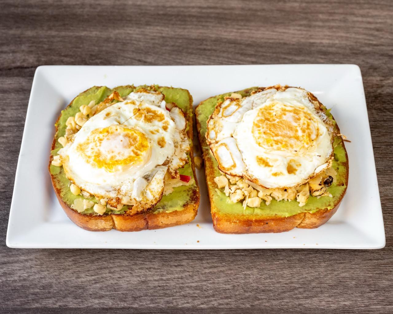 Elote Avocado Toast.