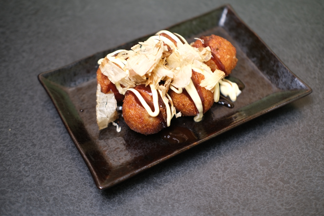 Takoyaki.