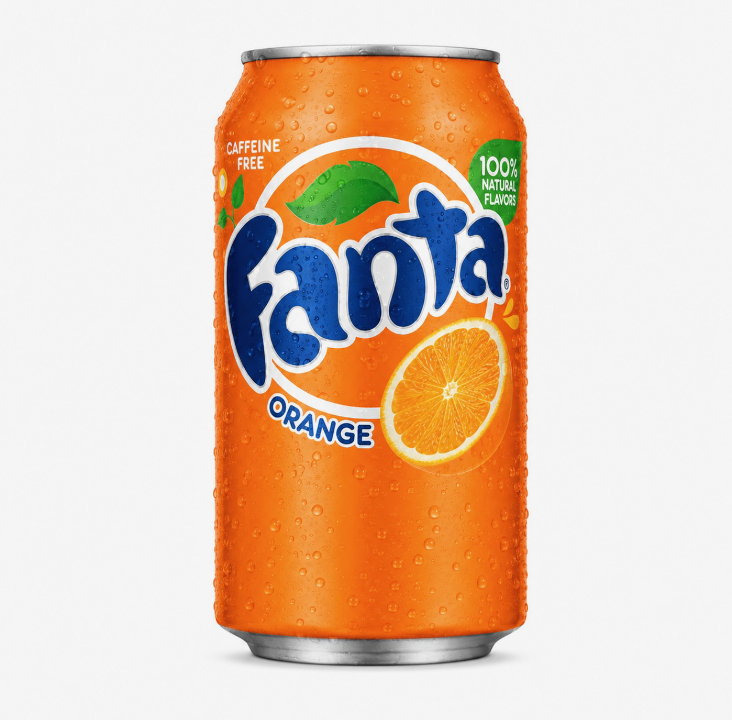 Fanta Orange Can.