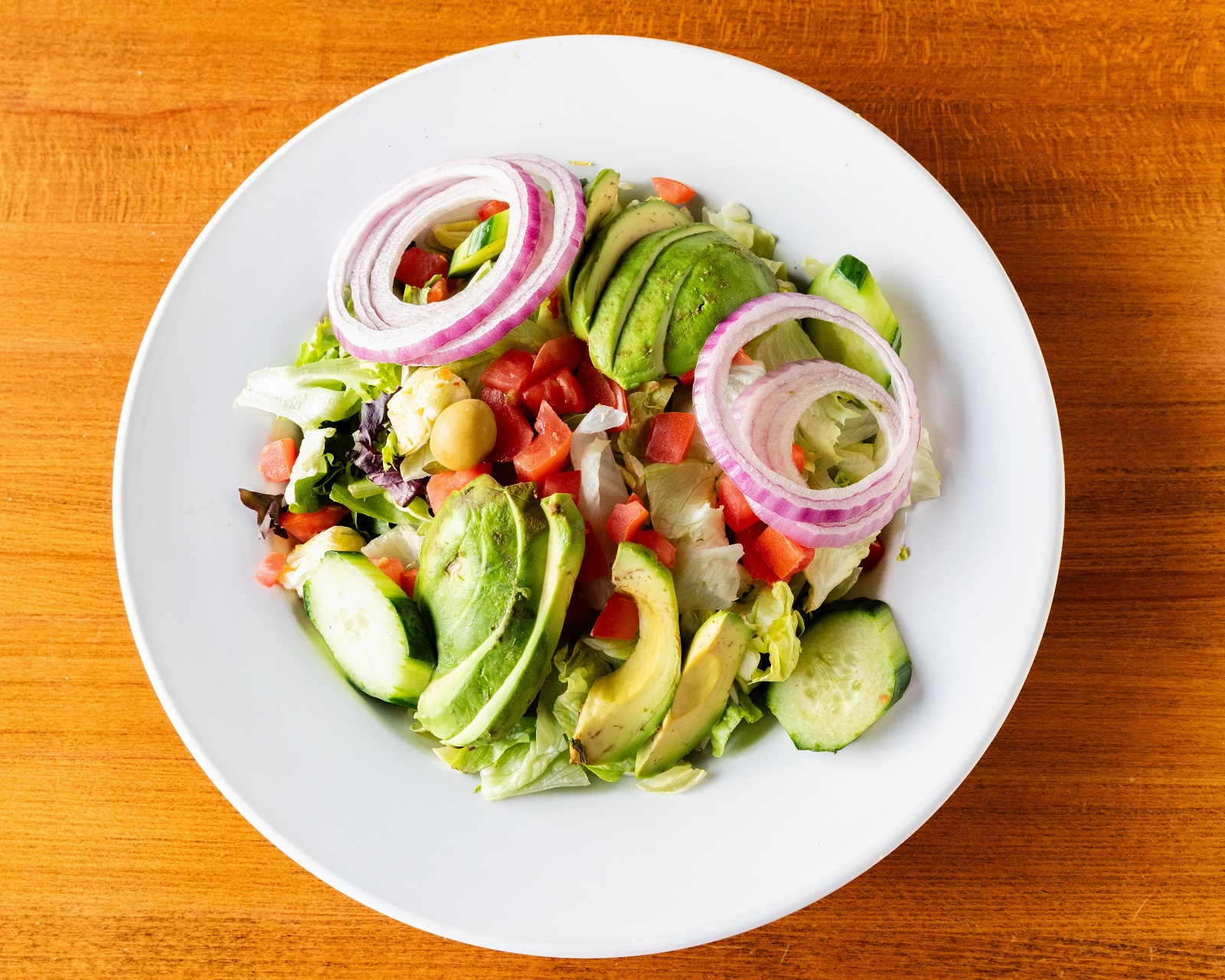 Mandarin Avocado Salad.