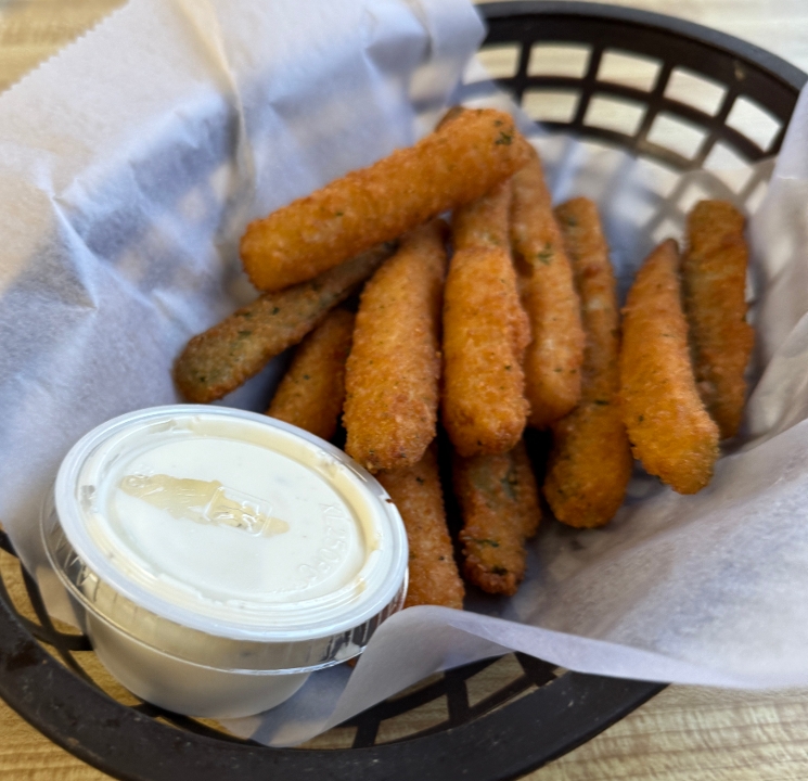Breaded Zucchini.
