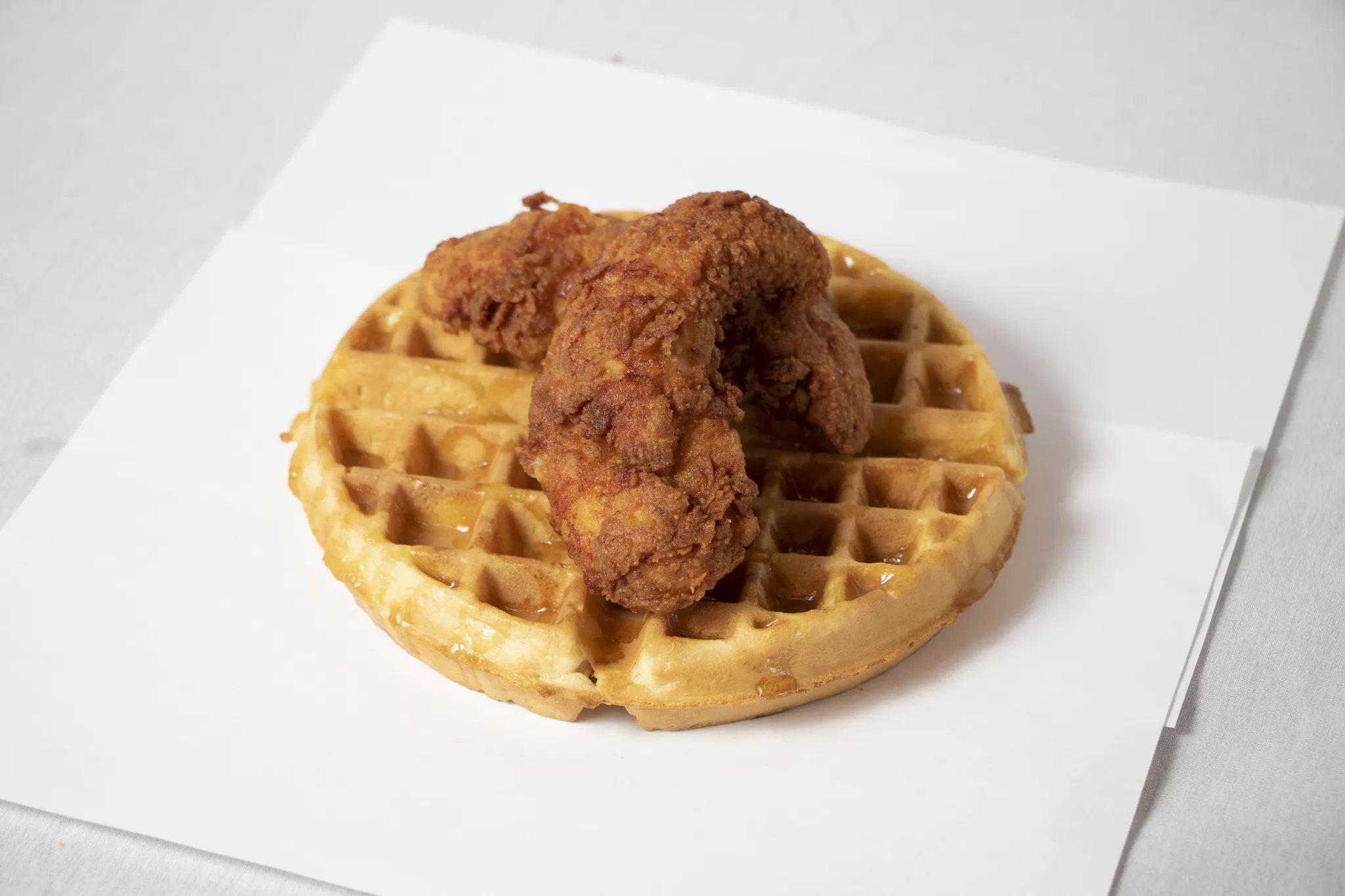 4 Tenders & 2 Waffles.